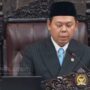 Ketua DPD RI Sultan Baktiar Najamudin saat pidato pada Sidang Bersama DPR RI dan DPD RI Tahun 2026 di Gedung Nusantara, Kompleks Parlemen, Senayan, Jakarta, Jumat (14/8/2026). Sumber foto: indomaritim.com/As