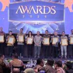 Inovasi Easy Access Zone Integration (EAZI) PT Terminal Teluk Lamong (TTL) meraih Radar Surabaya Awards 2026 pada kategori Perusahaan dengan Inovasi & Sinergi Logistik Maritim Terbaik di Surabaya, Jawa Timur. Sumber foto: Antara