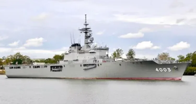 Kapal perang Jepang, JS Kunisaki. Sumber foto: indomaritim.com/ist