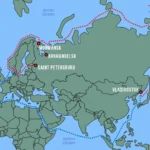 Ilustrasi - Jalur pelayaran Laut Utara. Sumber foto: Vietnam News Agency