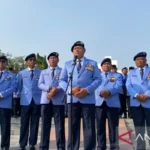 Ketua Umum Persatuan Purnawirawan Angkatan Laut (PPAL) Laksamana TNI (Purn) Yudo Margono saat ditemui di TMP Kalibata, Jakarta Selatan, Jumat (7/8/2026). Sumber foto: Antara