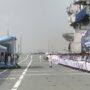Upacara pemberian nama dan pengibaran bendera merah putih di atas KRI Sriwjaya-100 yang bersandar di Dermaga 107, Pelabuhan Tanjung Priok, Jakarta Utara, Kamis (24/9/2026). Sumber foto: Antara