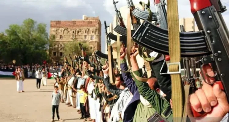 Ilustrasi - Kelompok milisi bersenjata Houthi. Sumber foto: Antara