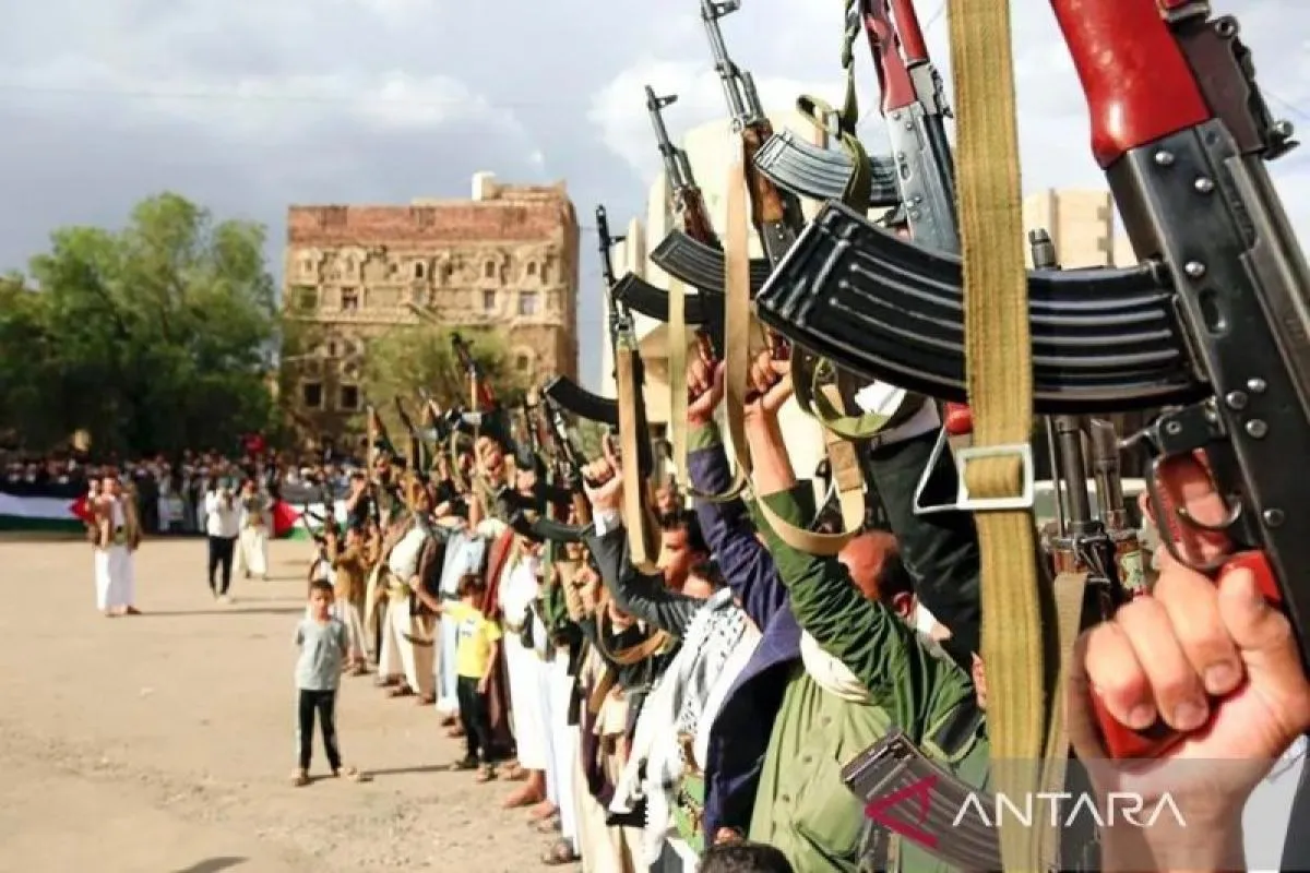 Ilustrasi - Kelompok milisi bersenjata Houthi. Sumber foto: Antara Ilustrasi - Kelompok milisi bersenjata Houthi. Sumber foto: Antara