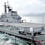Kapal Induk Giuseppe Garibaldi. Sumber foto: Antara