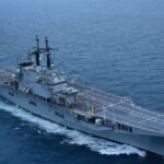 The aircraft carrier ITS Giuseppe Garibaldi which became the first aircraft carrier of the Indonesian Navy. Photo Source: Indonesian Navy Information Service