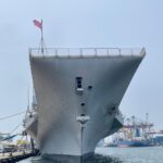 KRI Sriwijaya-100 sandar di Dermaga 107 Pelabuhan Tanjung Priok, Jakarta, Minggu (27/9). Foto: indomaritim.com/Hes