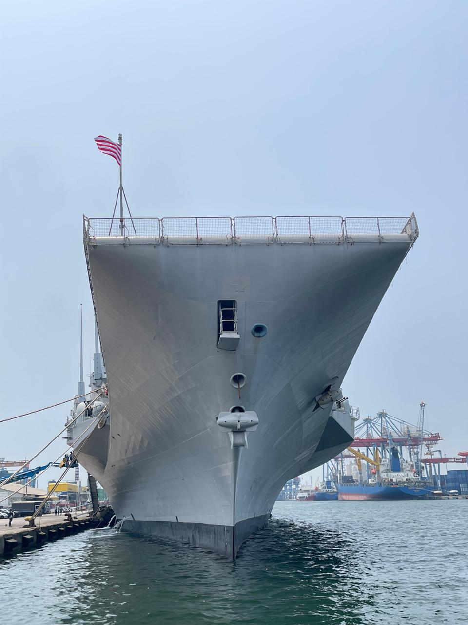 KRI Sriwijaya-100 sandar di Dermaga 107 Pelabuhan Tanjung Priok, Jakarta, Minggu (27/9). Foto: indomaritim.com/Hes