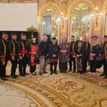 Duta Besar RI untuk Prancis, Moh. Oemar (tengah) bersama Delegasi PINKAN dipimpin ketua umum Penny Marsetio foto bersama pada acara di KBRI Paris. Sumber foto: Indomaritim.com/Ist
