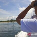 Kapal penumpang akan sandar di Pelabuhan Tanjung Kalian Kabupaten Bangka Barat. Sumber foto: Antara