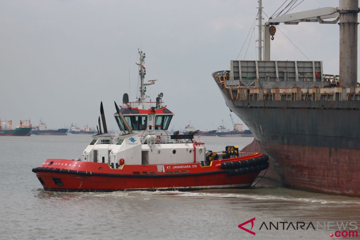 kapal tunda Ilustrasi kapal tunda. Sumber foto: Antara