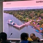 Seminar hasil studi perencanaan pembangunan pelabuhan di Kampung Kapiraya, Distrik Mimika Barat Tengah dan Kampung Otakwa, Distrik Mimika Timur Jauh di Kantor Dinas Perhubungan Mimika, Jumat (11/9/2026). Sumber foto: Antara