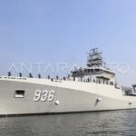 Warship KRI Canopus-936. Photo Source: Antara News Agency