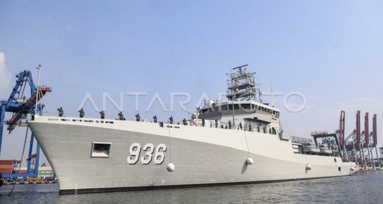 Warship KRI Canopus-936. Photo Source: Antara News Agency