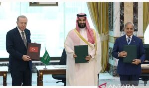 Pembentukan Pakta Pertahanan Mekkah. Sumber foto: Antara