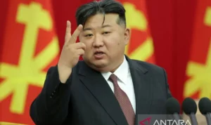 Presiden Korea Utara Kim Jong Un. Sumber foto: Antara