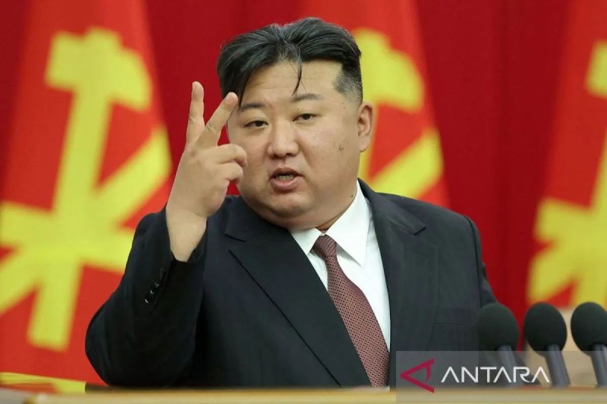 Presiden Korea Utara Kim Jong Un. Sumber foto: Antara Presiden Korea Utara Kim Jong Un. Sumber foto: Antara