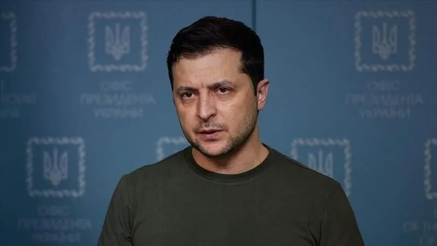 Presiden Ukraina Volodymyr Zelenskyy. Sumber foto: Kantor Berita Anadolu Presiden Ukraina Volodymyr Zelenskyy. Sumber foto: Kantor Berita Anadolu
