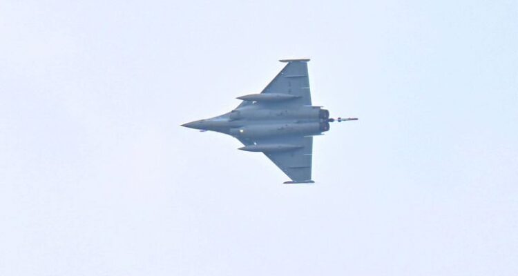 Jet tempur Angkatan Udara Prancis, Rafale. Sumber foto: Antara