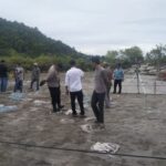 Tim PPK KNMP Wilayah 1 Satuan Kerja Sekretariat Direktorat Jenderal Perikanan Tangkap saat mengecek lokasi pembangunan KNMP di Desa Panton Makmur Kecamatan Krueng sabee, Aceh Jaya, Kamis (1/10/2026). Sumber foto: Antara