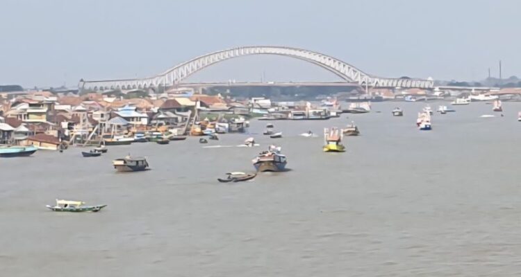 Sungai Musi Palembang. Sumber foto: Antara