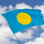 Bendera Republik Palau. Sumber foto: indomaritim.com/Ist