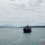 Arsip foto - Kapal feri menyeberangi perairan Selat Bali, Minggu (2/8/2026). Sumber foto: Antara