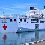 Kapal rumah sakit, KRI Wahidin Sudirohusodo-991. Sumber foto: Dispenal