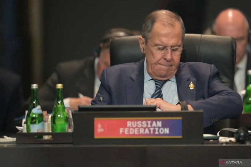 Menteri Luar Negeri Rusia Sergey Lavrov. Sumber foto: Antara Menteri Luar Negeri Rusia Sergey Lavrov. Sumber foto: Antara