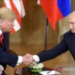 Presiden Trump dan Presiden Putin. Sumber foto: Antara
