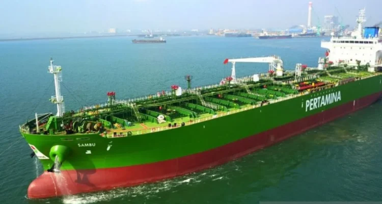 Ilustrasi - Kapal tanker pengangkut minyak milik Pertamina International Shipping. Sumber foto: Antara