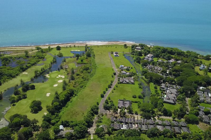 Aerial view of the Tanjung Lesung Tourism Special Economic Zone in Banten, Indonesia. Sumber foto: Antara