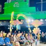 Hari Batik Nasional 2026 di Monumen Kapal Selam, Surabaya. Sumber foto: indomaritim.com/Wgn