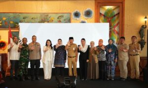 Suasana pelantikan Dewan Pengurus Cabang (DPC) HIPPI Kepulauan Seribu di Jakarta, Senin (5/10/2026). Sumber foto: Antara