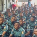 Penyuluhan hukum untuk anak buah kapal KRI Karel Satsuitubun-356. Sumber foto: Koarmada II