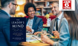 Cover buku The leader's mind: How great leaders prepare, perform, and prevail.. Sumber foto: Edhy Aruman