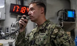 Komandan Komando Pusat Amerika Serikat (CENTCOM) Laksamana Brad Cooper. Sumber foto; Navy Times Komandan Komando Pusat Amerika Serikat (CENTCOM) Laksamana Brad Cooper. Sumber foto; Navy Times