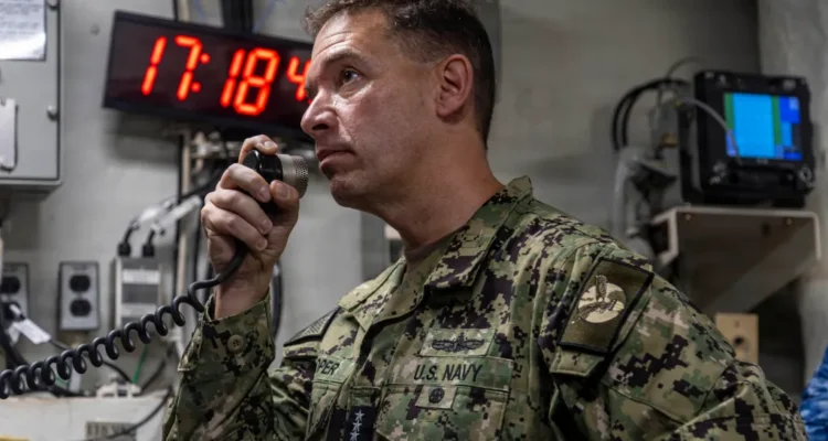 Komandan Komando Pusat Amerika Serikat (CENTCOM) Laksamana Brad Cooper. Sumber foto; Navy Times