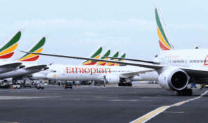 Ilustrasi - Ethiopian Airlines. Sumber foto: indomaritim.com/Ist