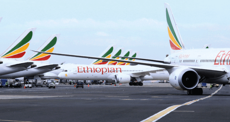 Ilustrasi - Ethiopian Airlines. Sumber foto: indomaritim.com/Ist