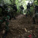 Ilustrasi - Pertempuran di dalam hutan. Sumber foto: Antara