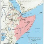 Ilustrasi - Peta Somalia. Sumber foto: Antara