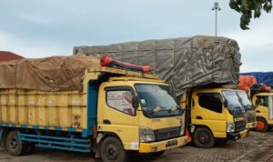 Ilustrasi - Truk Odol (Over Dimension Over Loading). Sumber foto: Dinas Perhubungan